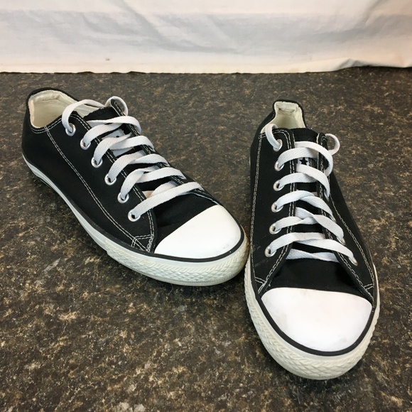 black converse size 10 mens